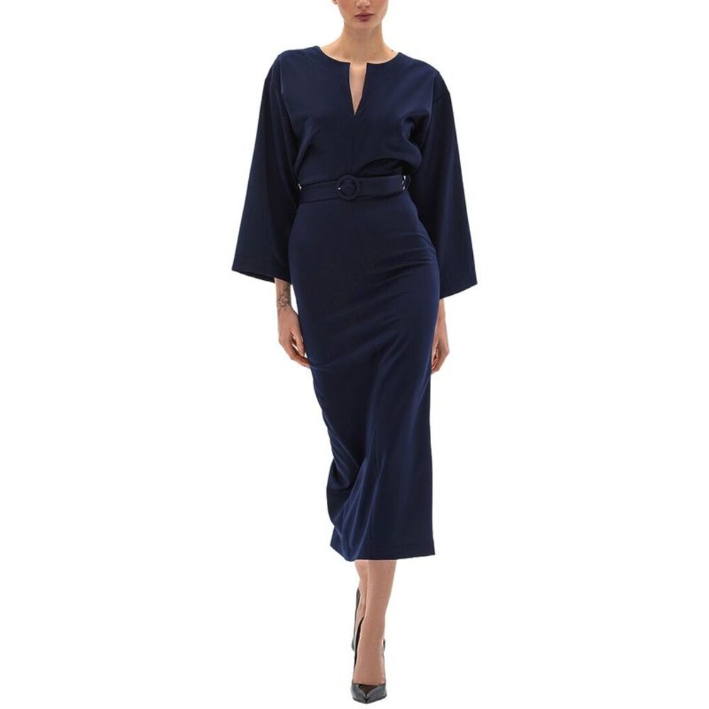 Bgl Womens Midi Dress, Blue